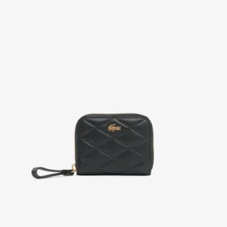 Monedero pequeño de piel de cocodrilo