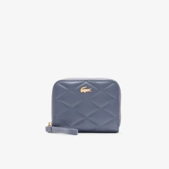 Monedero pequeño de piel de cocodrilo