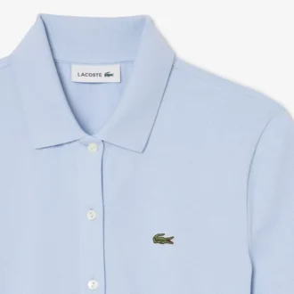 Mono con cuello polo de piqué elástico