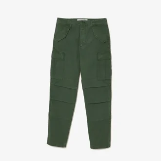Pantalones cargo de algodón de corte recto para hombre