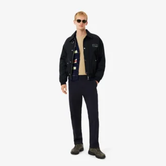 Pantalones chino de algodón de corte regular para hombre
