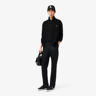 Pantalones chino de sarga de algodón de corte regular
