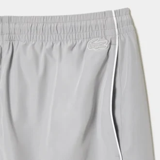 Pantalones cortos de corte holgado con bordados para hombre