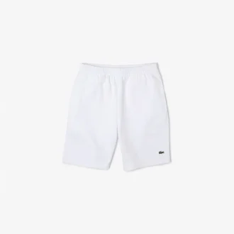 Pantalones cortos de felpa de corte regular para hombre