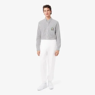 Pantalones de chándal cargo de felpa para hombre