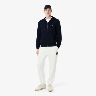 Pantalones de chándal con insignia de felpa para hombre