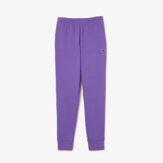 Pantalones de chándal de algodón orgánico de corte ajustado para hombre