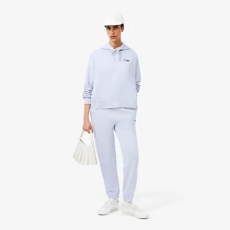 Pantalones de chándal de corte recto con logotipo para mujer