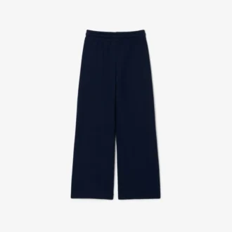 Pantalones de chándal de felpa con pernera acampanada para niña