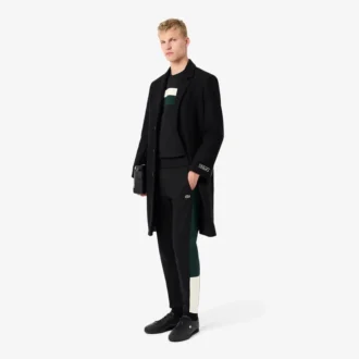 Pantalones de chándal de felpa de corte ajustado para hombre