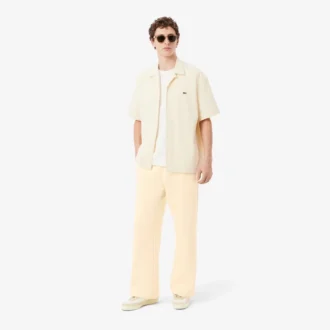 Pantalones de chándal de felpa de corte holgado para hombre