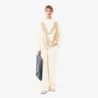Pantalones de chándal de punto oversize para hombre de la colección Runway
