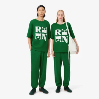 Pantalones de chándal de satén Runway