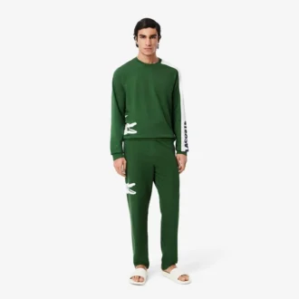 Pantalones de felpa estampados para hombre