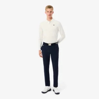 Pantalones de golf térmicos repelentes al agua de corte ajustado para hombre