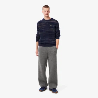 Pantalones de lana merino de corte holgado para hombre