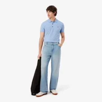 Pantalones de mezclilla de corte holgado