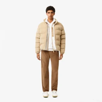 Pantalones de terciopelo de corte recto con 5 bolsillos para hombre
