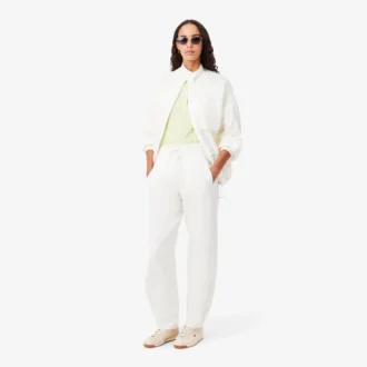 Pantalones fluidos de corte ancho