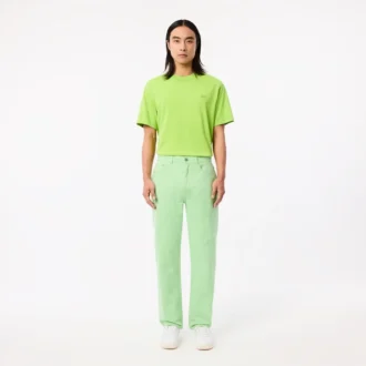 Pantalones vaqueros de algodón de corte recto para hombre