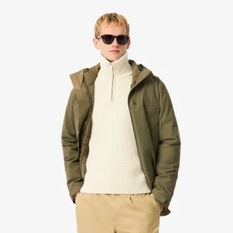 Parka acolchada repelente al agua 3 en 1 para hombre