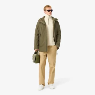 Parka acolchada repelente al agua 3 en 1 para hombre