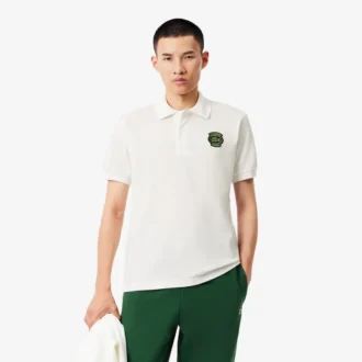 Polo clásico para hombre con insignia Petit Piqué