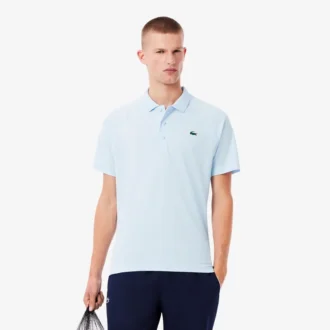Polo de golf con protección UV de corte regular para hombre