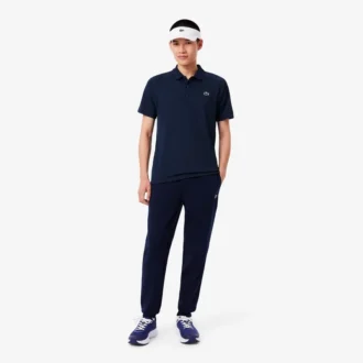 Polo de golf con protección UV de corte regular para hombre