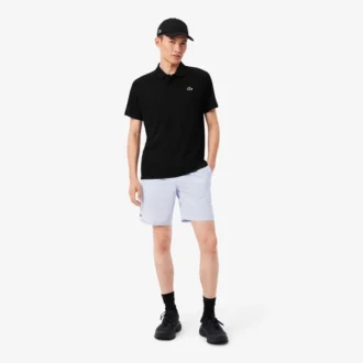 Polo de golf con protección UV de corte regular para hombre