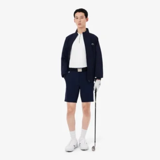 Polo de golf de mini piqué con regulación térmica