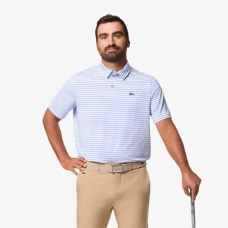 Polo de golf para hombre de corte regular con protección UV