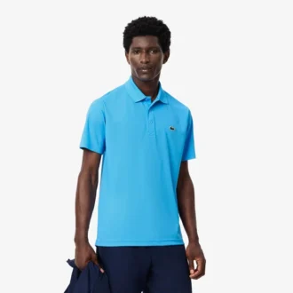 Polo de golf para hombre de corte regular con protección UV