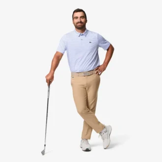 Polo de golf para hombre de corte regular con protección UV
