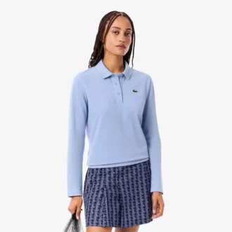 Polo de golf termorregulador con protección UV para mujer