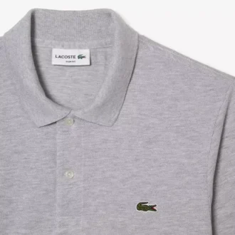 Polo de manga larga L.12.12 de corte ajustado para hombre