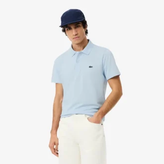 Polo de mezcla de algodón de corte regular para hombre