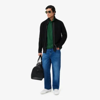 Polo de mezcla de algodón de corte regular para hombre