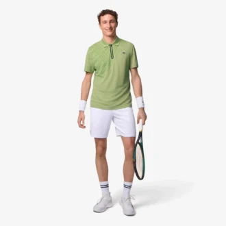 Polo de tenis Ultra Dry estampado de corte ajustado para hombre