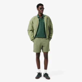 Polo L.12.12 de corte clásico con bolsillo para hombre