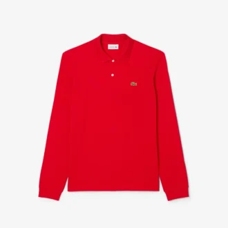 Polo L.12.12 de manga larga y corte clásico para hombre