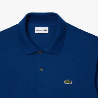 Polo L.12.12 de manga larga y corte clásico para hombre