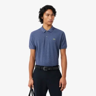 Polo L.12.12 jaspeado de corte clásico para hombre
