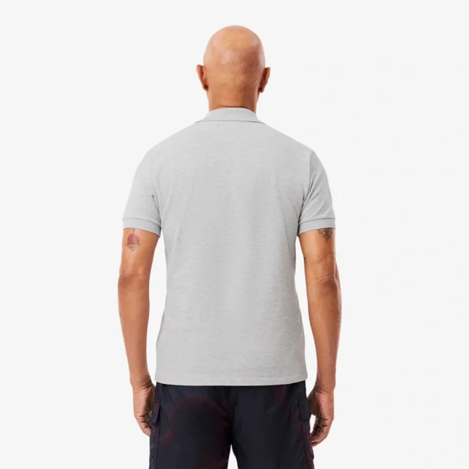 Polo L.12.12 jaspeado de corte clásico para hombre