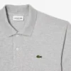 Polo L.12.12 jaspeado de corte clásico para hombre