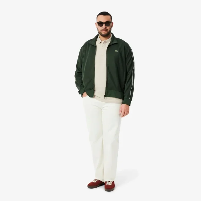 Polo L.12.12 jaspeado de corte clásico para hombre