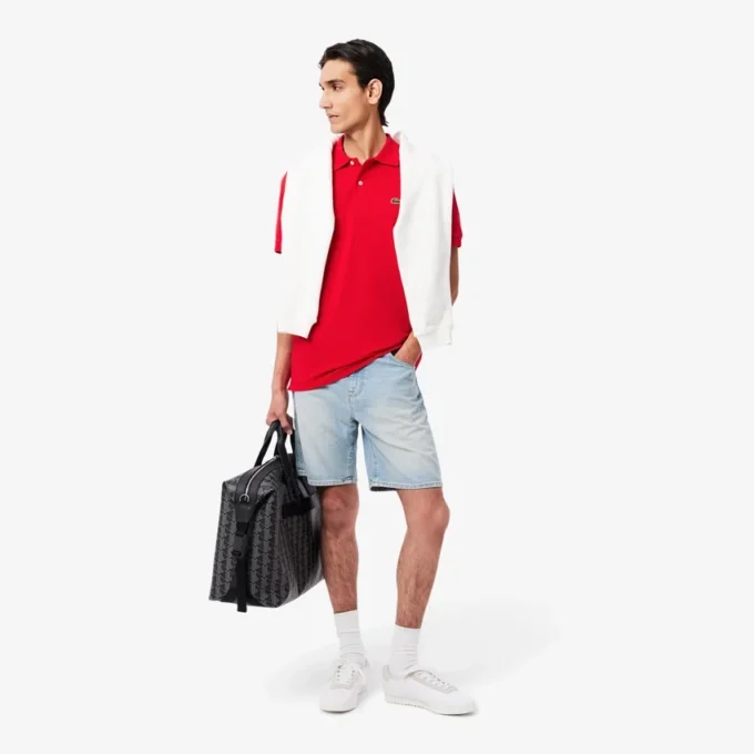Polo L.12.12 Light Piqua de corte clásico para hombre