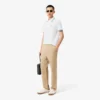 Polo L.12.12 para hombre de corte regular con detalles decorativos