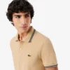 Polo L.12.12 para hombre de corte regular con detalles decorativos