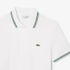 Polo L.12.12 para hombre de corte regular con detalles decorativos